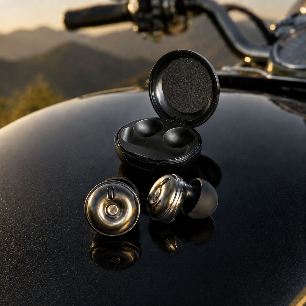 Ridrplug — Kör längre. Hör bättre. Skarpare Fokus