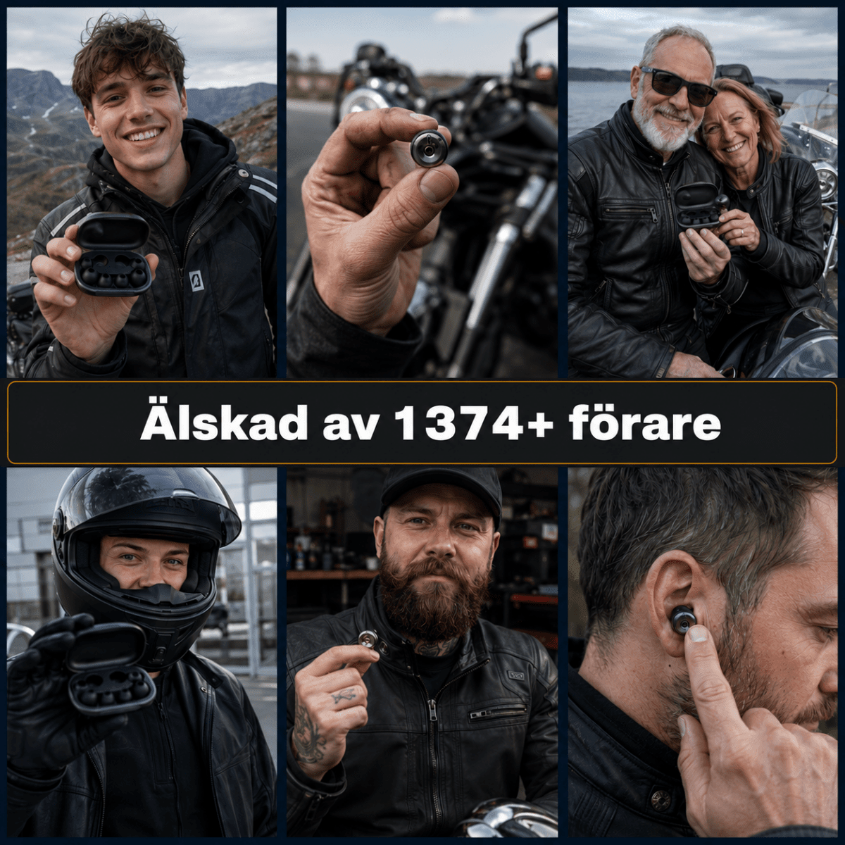 Ridrplug — Kör längre. Hör bättre. Behåll skärpan. - Ridrplug