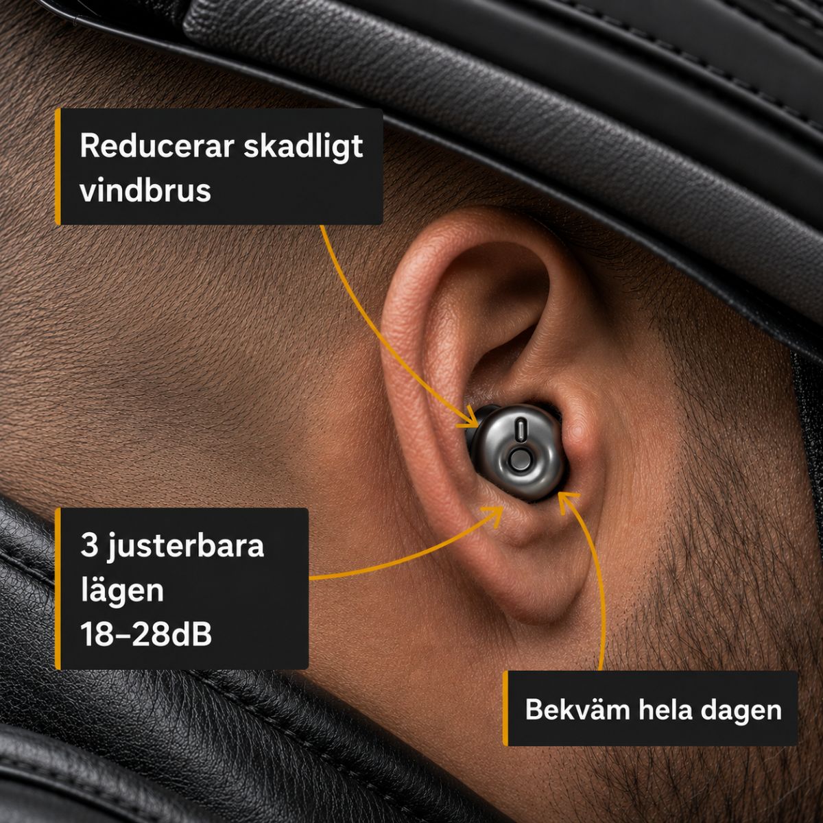 Ridrplug — Kör längre. Hör bättre. Behåll skärpan. - Ridrplug